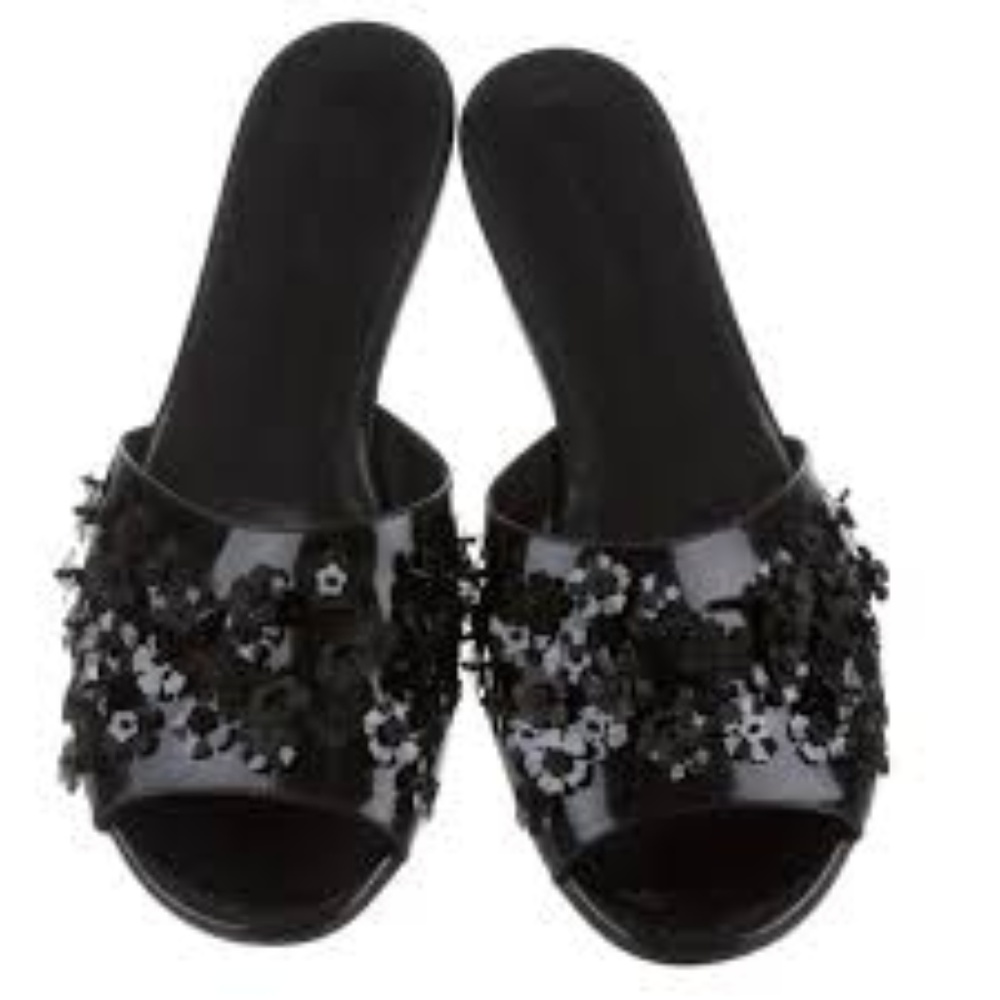 Simone Rocha embellished slides NIB 40/ 10US